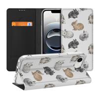 Smartphone hoesje voor Apple iPhone 16e Konijntjes
