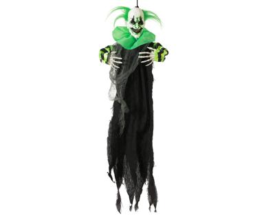 Hangende Halloween Clown Skelet 60cm