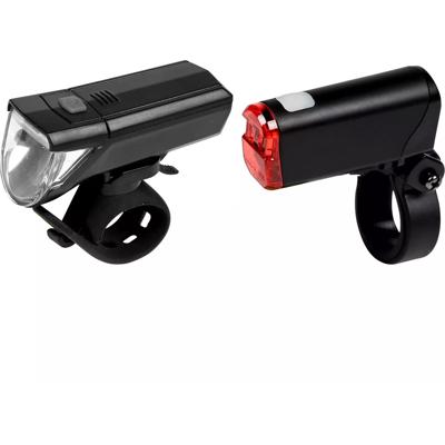 Fietslamp LED set - voor / achterlicht - waterbestendig IPX4 - inclusief batterijen