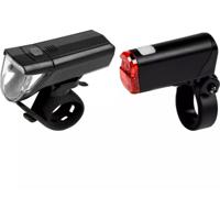 Fietslamp LED set - voor / achterlicht - waterbestendig IPX4 - inclusief batterijen