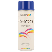MOTIP Deco Lak | Hoogglans | RAL 5002 | 400ml - 01684 MOTIP Deco Lak | Hoogglans | RAL 5002 | 400ml - 01684