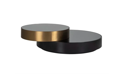 Alexander Jones Salontafel Slice Zwart Goud