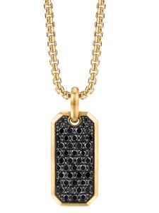 David Yurman pendentif en or jaune 18ct serti de diamant