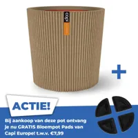 Vaas conisch groove nl d36h34 beige