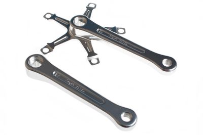BLB Super Pista Crank Armen 165mm - zilver BLB Super Pista Crank Armen 165mm - zilver