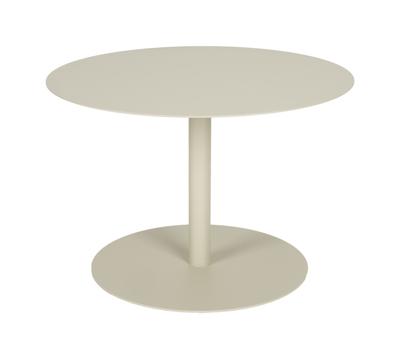 Zuiver Outdoor Salontafel 'Snow' 60cm, kleur Brown Rice