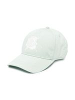 Moncler Enfant casquette à logo imprimé - Vert - thumbnail