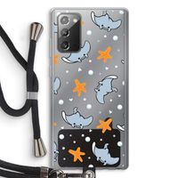 Manta: Samsung Galaxy Note 20 / Note 20 5G Transparant Hoesje met koord Manta: Samsung Galaxy Note 20 / Note 20 5G Transparant Hoesje met koord