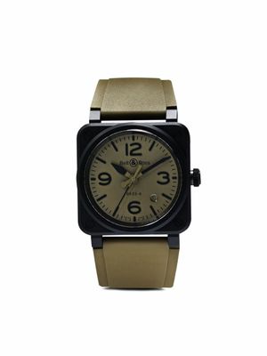Bell & Ross montre BR 03 Military 41 mm - Vert