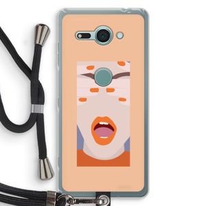Surprise: Sony Xperia XZ2 Compact Transparant Hoesje met koord