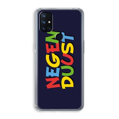 90's One: OnePlus Nord N10 5G Transparant Hoesje