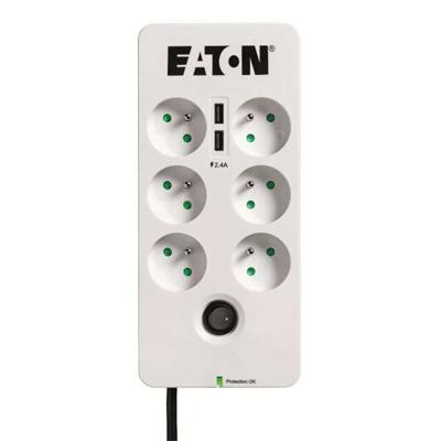 EATON Surge Suppressor / Protector - Beschermkast - 6 x FR - 2,50 kVA - 230 V AC ingang