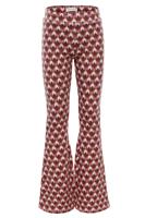 Little jacquard pants retro jacquard