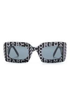 Marc Jacobs Eyewear lunettes de soleil à motif monogrammé - Noir