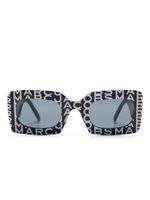 Marc Jacobs Eyewear lunettes de soleil à motif monogrammé - Noir