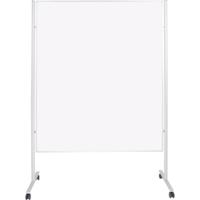 magnetoplan Presentatiebord (b x h) 120 cm x 150 cm Staal Wit Tweezijdig te gebruiken, Beschrijfbaar, In hoogte verstelbaar, Magneetband 1201100M