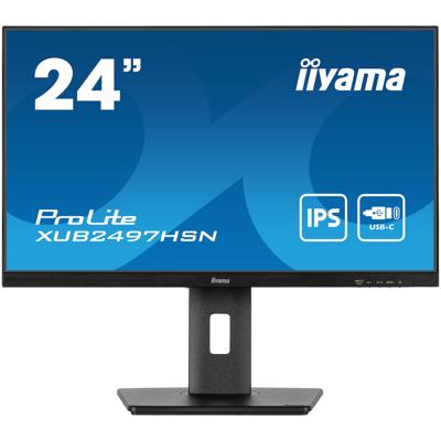 Iiyama ProLite XUB2497HSN-B2 Monitor Zwart