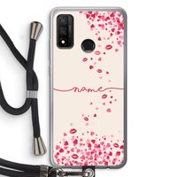 Hartjes en kusjes: Huawei P Smart (2020) Transparant Hoesje met koord