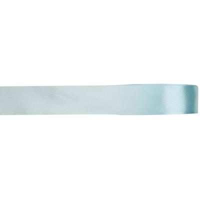 Hobby/decoratie satijnen lint - lichtblauw - 1 cm x 25 meter - cadeauverpakking - polyester