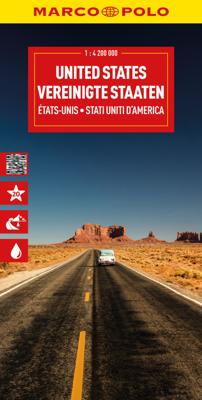 Wegenkaart - landkaart USA - Verenigde Staten | Marco Polo