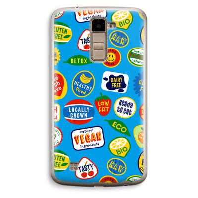 Fruitsticker: LG K10 (2016) Transparant Hoesje