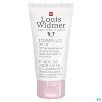 Louis Widmer Dagelijkse Fluide UV15 Met Parfum 50ml