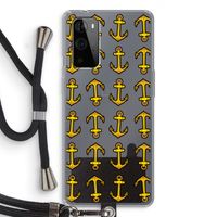 Musketon Anchor: OnePlus 9 Pro Transparant Hoesje met koord