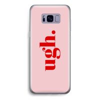 Ugh: Samsung Galaxy S8 Transparant Hoesje Ugh: Samsung Galaxy S8 Transparant Hoesje