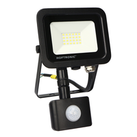 LED Breedstraler met bewegingssensor 20 Watt 6400K Osram IP65 vervangt 180 Watt - thumbnail