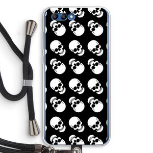 Musketon Skulls: Honor 10 Transparant Hoesje met koord