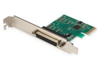 Digitus DS-30020-1 1 poort Parallelle interfacekaart PCIe - thumbnail