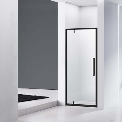 Nisdeur Van Rijn ST04 Helder Glas 6 mm incl. Glasbehandeling Omkeerbaar 6 mm 80x200 cm Mat Zwart