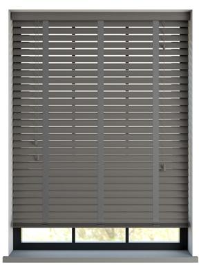 Sunwood PVC jaloezie met ladderband - donkergrijs nerf