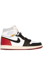 Jordan baskets Air Jordan1 Retro union - black toe - Blanc - thumbnail