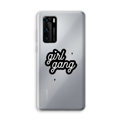 Girl Gang: Huawei P40 Transparant Hoesje