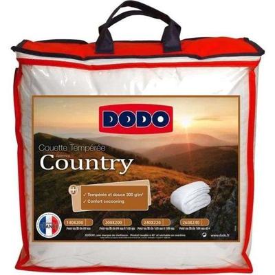 DODO Dekbedovertrek Land - 240 x 260 cm - Wit