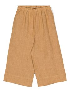 Il Gufo pantalon court en lin - Marron