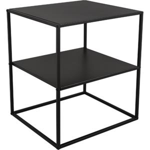 Bijzettafel - Trion Xena S - Consoletafel - Zwart - Metaal