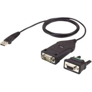 ATEN USB 2.0-Adapter USB A Male - SUB-D 9-Pins Male Zwart