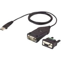 ATEN USB 2.0-Adapter USB A Male - SUB-D 9-Pins Male Zwart - thumbnail