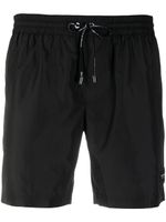 Dolce & Gabbana short de bain à patch logo - Noir