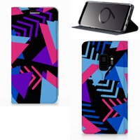 Samsung Galaxy S9 Stand Case Funky Triangle - thumbnail