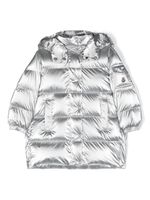 Moncler Enfant doudoune Amra à fini verni - Argent - thumbnail