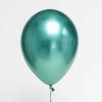 50 stuks 12 inch glanzend metalen parel latex ballonnen metallic kleur opblaasbare Air Ball Birthday Party Decor (groen)