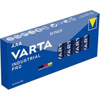 Varta industrial pro aaa/lr03 mini penlite per 10 stuks in box