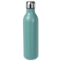 RVS thermosfles / isoleerfles voor onderweg 500 ml aqua groen