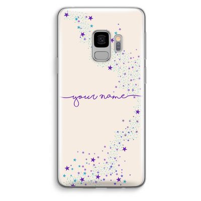 Sterren: Samsung Galaxy S9 Transparant Hoesje