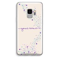 Sterren: Samsung Galaxy S9 Transparant Hoesje