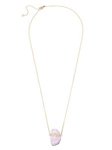 JIA JIA collier en or 14ct à ornements pierre de lune