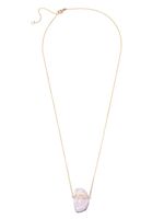 JIA JIA collier en or 14ct à ornements pierre de lune